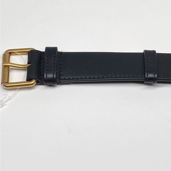 Gucci Belt With Square Buckle Black size 34 - Picture 7 of 11